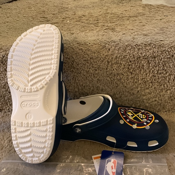 Denver Nugget Crocs. - Picture 4 of 5